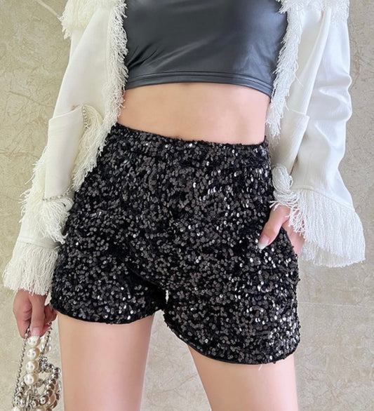 HANA SEQUIN SHORT