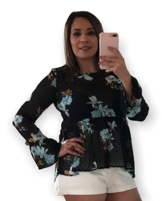 EVA FLORAL TOP